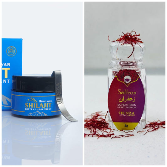 Salajeet + Zafran  ( 2 in 1  Discounted Deal )